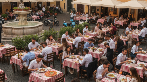 Live Restaurant webcams in Italy