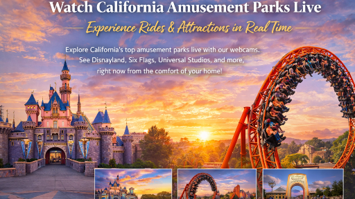 California Amusement Parks Live – Watch Rides & Attractions in Real Time