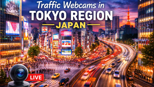 Traffic Webcams in Tokyo Region Japan – Live Street & Road Cams