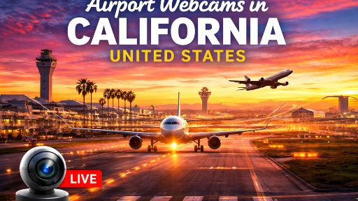 Airport Webcams in California United States – Live Flight & Runway Cams