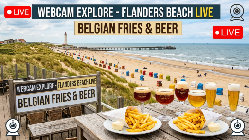 Beach Webcams in Flanders, Belgium – Live Coastal Views
