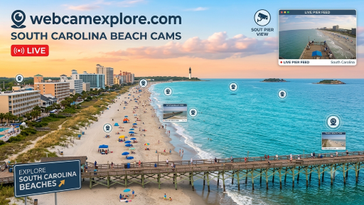 South Carolina Beach Webcams – Live Views of the Coast