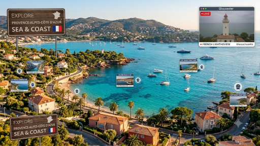 Live Sea Webcams – Provence‑Alpes‑Côte d’Azur, France