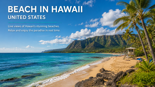 Hawaii Beach Live Webcams – Watch Ocean Views in Real Time