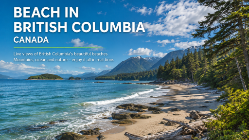 British Columbia Beaches Live Webcams