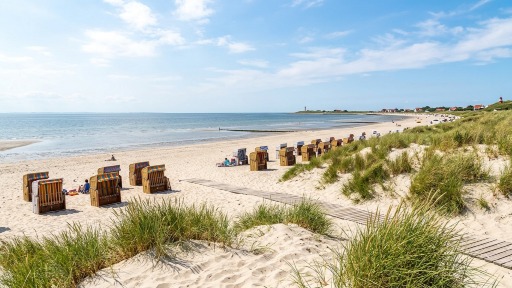 Beach webcams in Lower Saxony, Germany