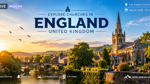 Live Church Webcams in England, United Kingdom