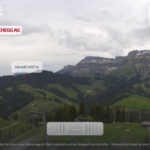 Marbachegg Sportbahnen Live: A Swiss Alpine Panorama