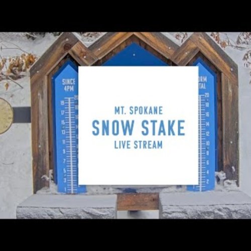 Mt. Spokane Snow Stake Live: Real-Time Winter Conditions