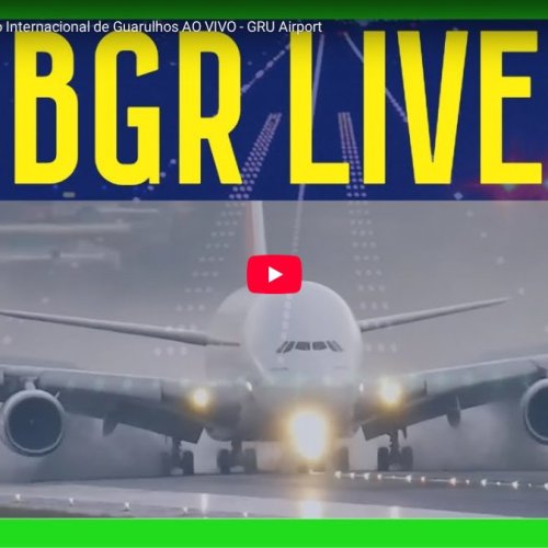 Guarulhos International Airport Live Webcam: São Paulo, Brazil