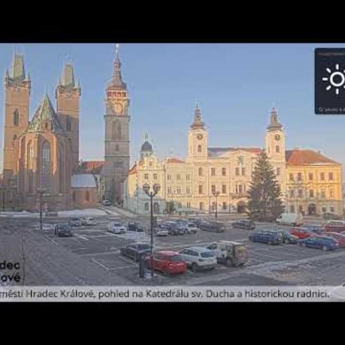 Hradec Králové Great Square Live Webcam