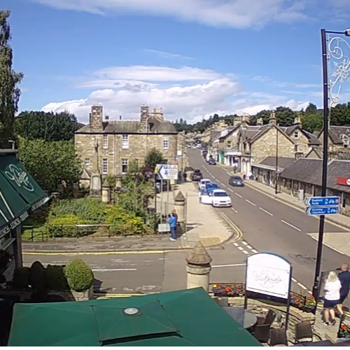 Victoria's Restaurant Webcam, Pitlochry