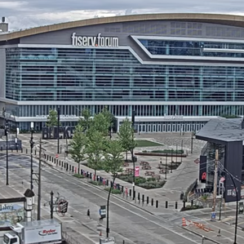 fiserv forum arena, milwaukee, usa
