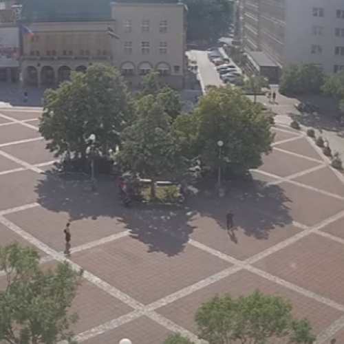 peace square zlín, czech republic