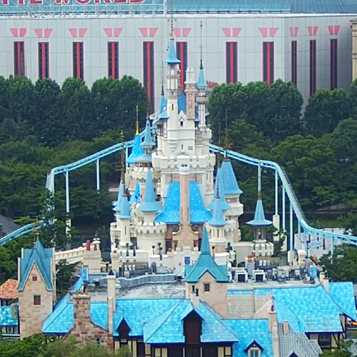 lotte world magic island, seoul, south korea