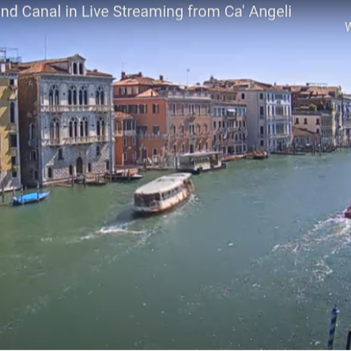 Venice: Grand Canal Live Webcam – Angeli View