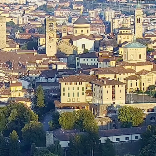 Bergamo Skyline HD Webcam, Lombardy, Italy