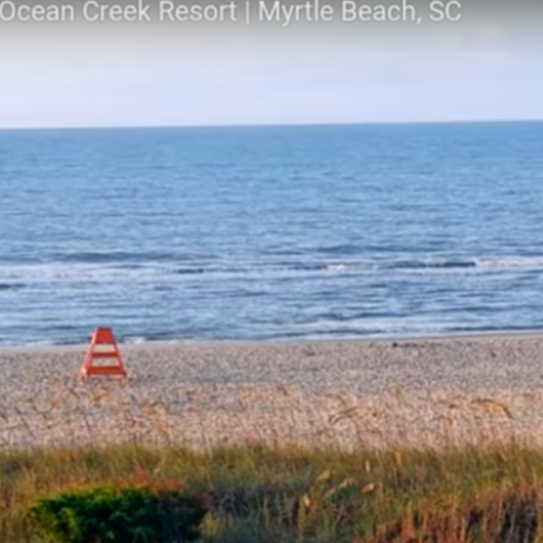 Ocean Creek Resort: Live Beach Cam in Myrtle Beach, SC