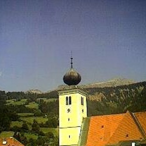 Liezen, Austria: Live Alpine Village & Church View Webcam