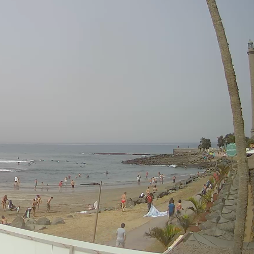 Maspalomas Lighthouse Beach Live Cam, Gran Canaria