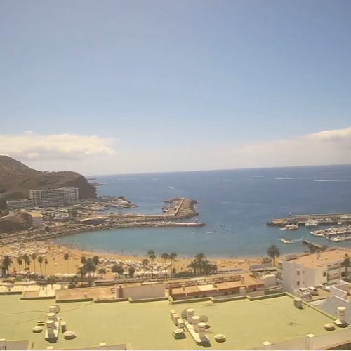 Puerto Rico Beach Gran Canaria Live Panoramic Webcam