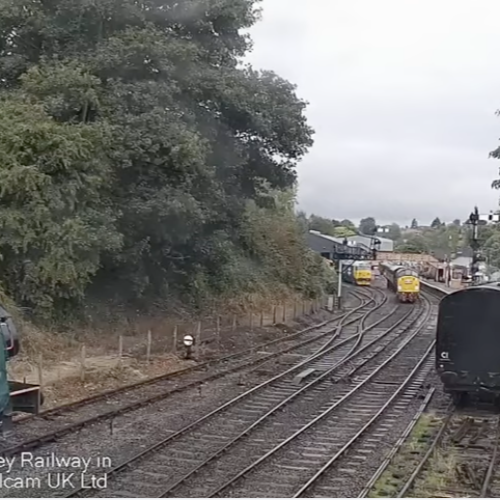 Severn Valley Railway Live: Bridgnorth Station Webcam