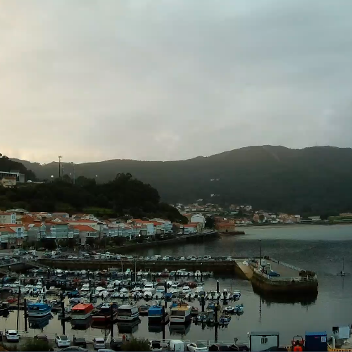 Muros Port Live Webcam: Coastal Life in Galicia, Spain