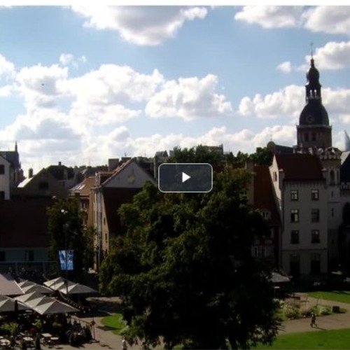 Riga Old Town Square Live Webcam | Historic City Views