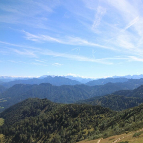 Hochfelln Live Webcam: Panoramic Alpine Views from Bergen, Germany