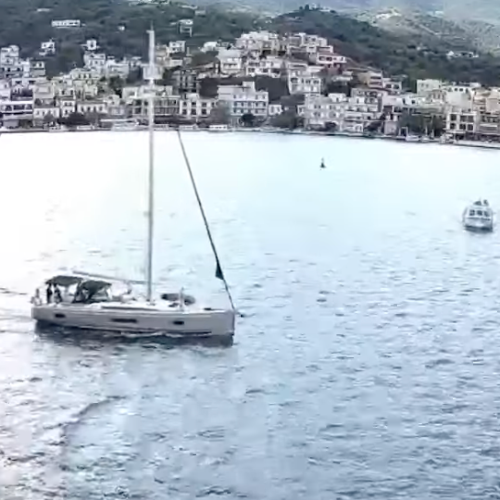 Poros Island Live Webcam: Scenic Harbor & Town View