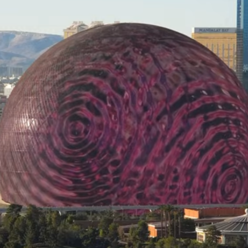 Las Vegas MSG Sphere Live Webcam: Nevada, USA