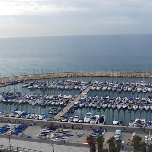 Tel Aviv Marina & Beachfront Live HD Webcam