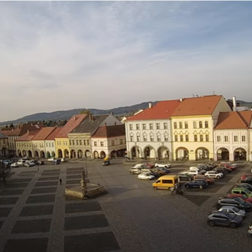 Wallenstein Square Live Webcam Jičín, Czechia