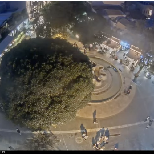 Morosini Lions Fountain Live Cam, Heraklion, Greece