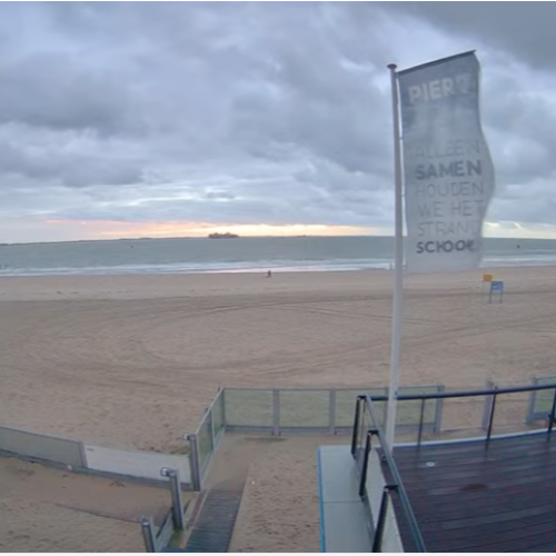 Vlissingen Beach Live: Pier 7 Zandpaviljoen Webcam
