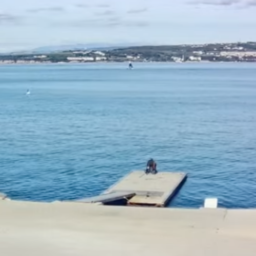 Koper Bay Live: Windsurfing and Adriatic Views