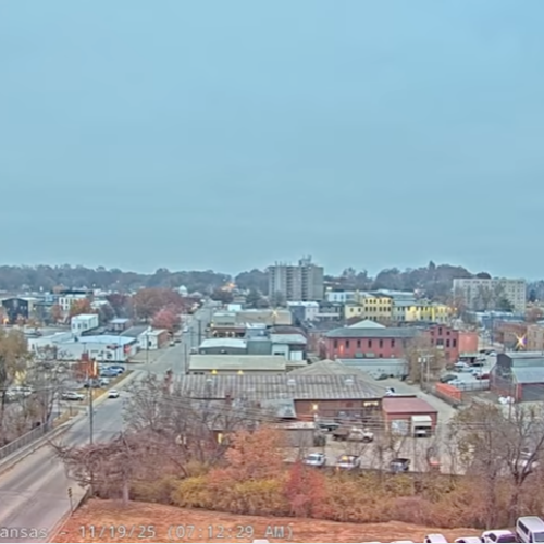 Leavenworth, Kansas Live Webcam: 3rd Street City View