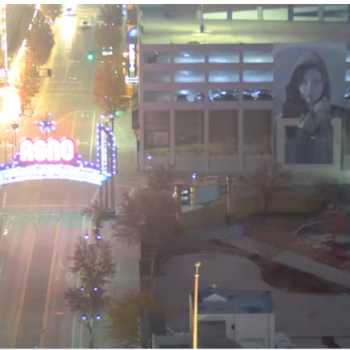 Reno Arch Live Webcam: Downtown Nevada Views