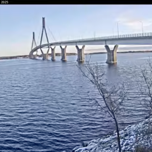 Replot Bridge Live Webcam: Kvarken Archipelago, Finland 🇫🇮
