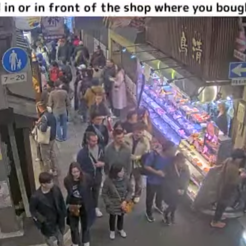 Nishiki Market, Kyoto, Japan Live Webcam