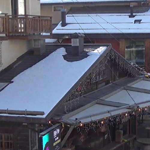 Livigno Town Center Live Webcam: Alpine Views from 1820m