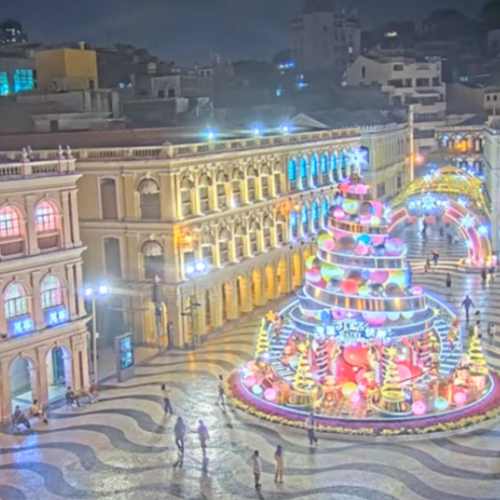 Macau Senado Square Live Webcam
