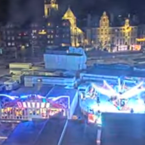 Sint-Niklaas Grote Markt Live Webcam: Belgium City Center View
