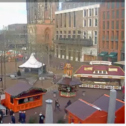 Grote Markt Live Webcam: Groningen City Center