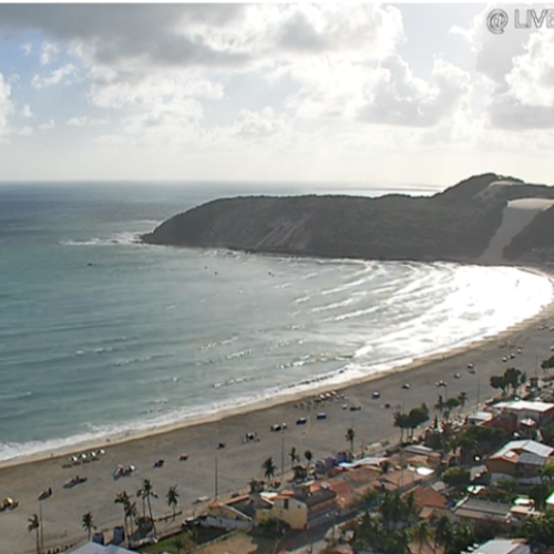 Live Webcam: Ponta Negra Beach, Natal, Brazil