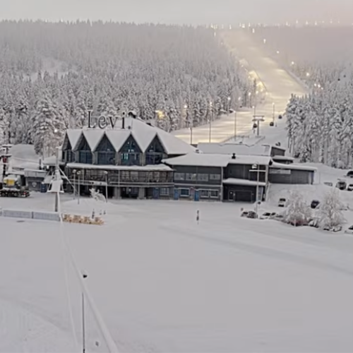 Levi Ski Resort Activity Park HD Webcam, Finland