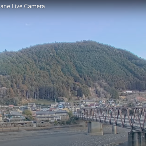 Kawane Town Streetscape Around Senbato Station Live