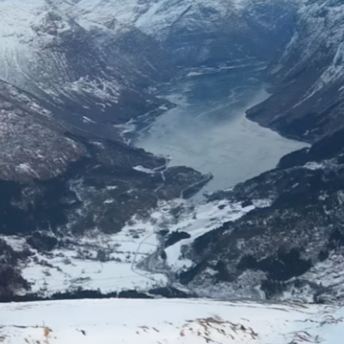 Lodalen Loen, Vestland, Norway - Live Mountain View