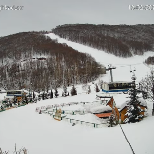 Tsaghkadzor Ropeway Live Webcam: Armenia Ski Resort