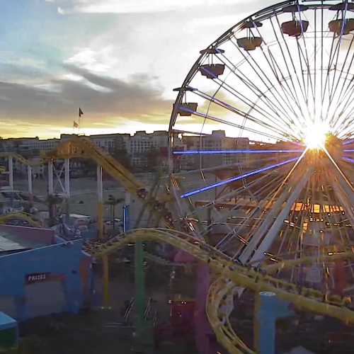 Pacific Park Santa Monica Pier USA Live Cam